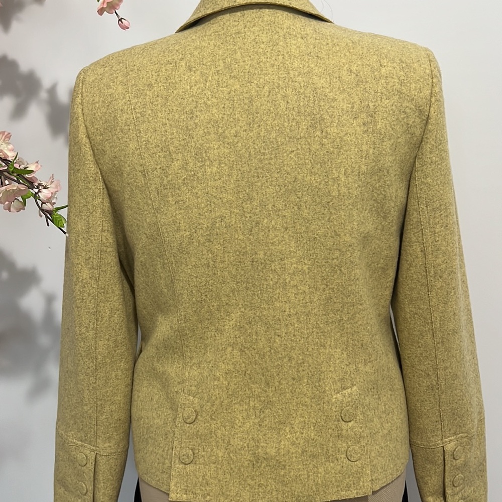 Green wool jacket - Picture 8 of 8
